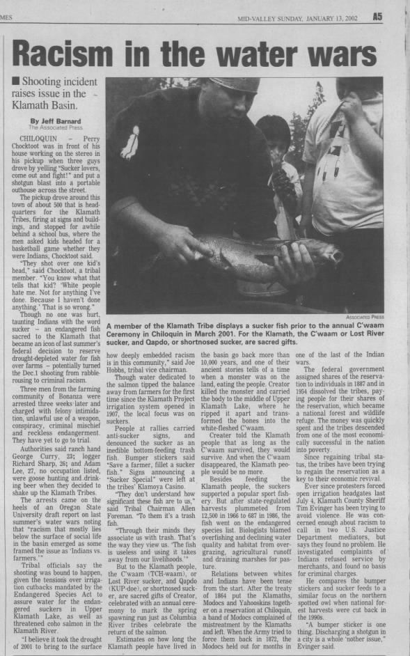 Clipping from Corvallis Gazette-Times